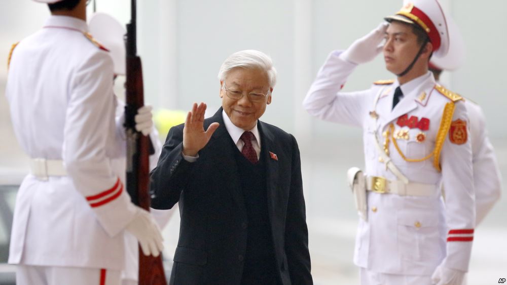 Ông Nguyễn Phú Trọng, 72 tuổi, thuộc phe thân Bắc Kinh, đã giành được chức vụ lãnh đạo một lần nữa sau khi đánh bại Thủ tướng Nguyễn Tấn Dũng.